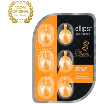 ELLIPS Smooth & Silky Pro Keratin vitamīni mitruma
