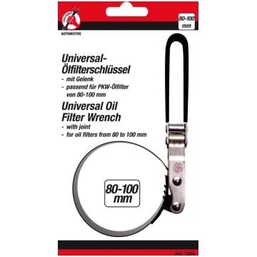 Universal Oil Filter Wrench | Ø 80-100 mm (1034)