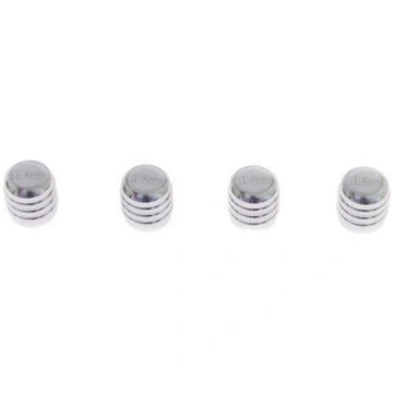 D1Spec D1S036 Silver Valve Cap - Premium Quality A