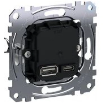 USB charger insert type A+C 45W PD MEG4366-0120 | 