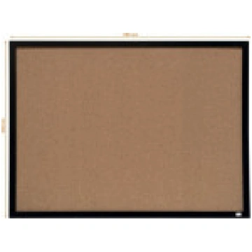 Nobo Korķa dēlis 585x430 melns [Tablica korkowa cz