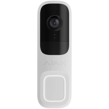 Ajax Doorbell bezvadu video durvju zvans balts, 36