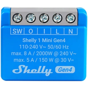 Shelly 1 Mini Gen4 Controller Zigbee/Matter 1MiniG