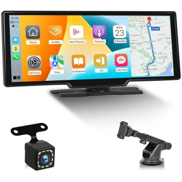 NHOPEEW Bezvadu A-pple Carplay Android pārnēsājama