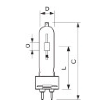 Philips CDM-T G12 dzīvsudraba lampa MasterColour (