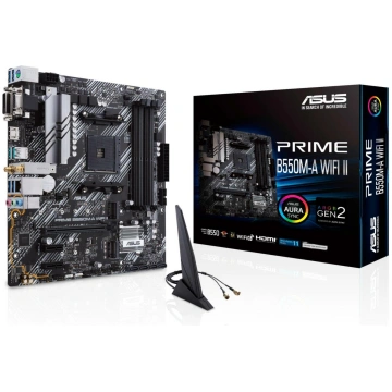 Asus Dēlīte PRIMEB550M-AWIFIII, AM4, DDR4, 128 GB,