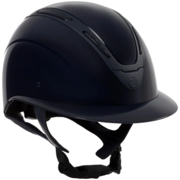 Glossy APOCALYPSE cap with polo visor - Blu Navy/B