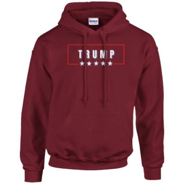 Trump Hoodie - Garnet / S