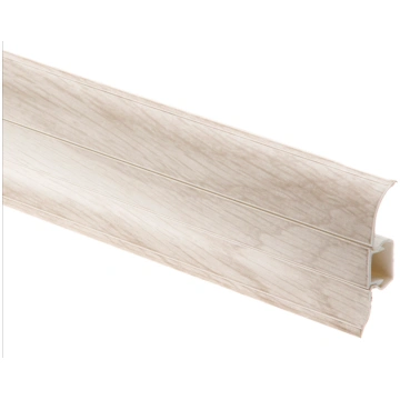 Grīdlīste CEZAR PVC, h59 mm, 2.2 m, Baltimoras osi