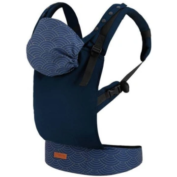 Ergonomiska ķengursoma MoMi Collet, Navy Blue