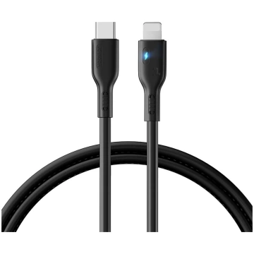 Kabelis iPhone ar LED indikatoru USB-C - Lightning
