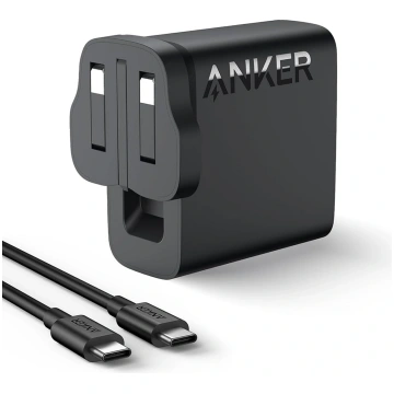 Anker Dual USB-C + USB-A Fast Charger 100W Black +