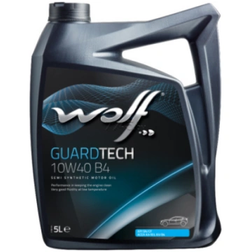 5L - 10W40 WOLF GUARDTECH pussintetiskā motoreļļa 