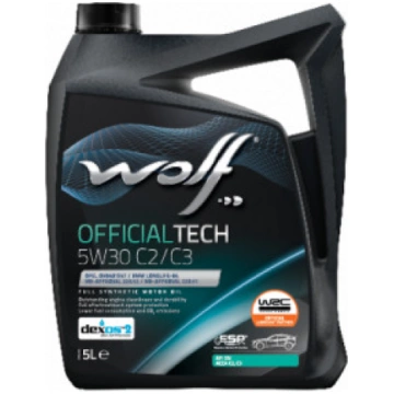 WOLF OFFICIALTECH 5W30 C2/C3 5L WE6562905