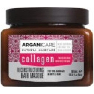 Arganicare Collagen Repairing maska plāniem. bojāt