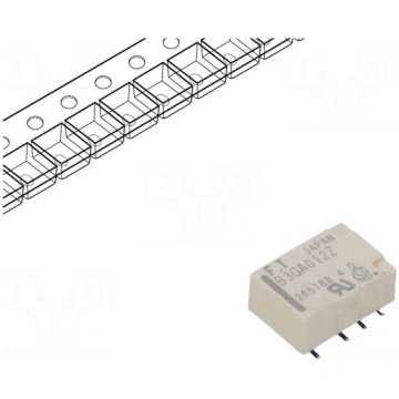 Relay: electromagnetic | DPDT | Ucoil: 12VDC | 2A 