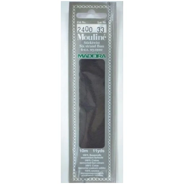 Madeira mulinē MELNS #2400 LatvianCrafts