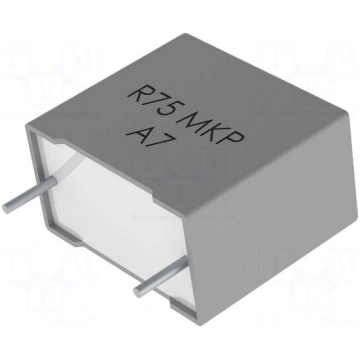 Capacitor: polypropylene | 100nF | 15mm | ±5% | 18