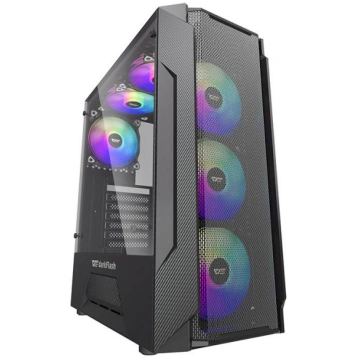 Datora korpuss darkFlash LEO Case, caurspīdīga krā