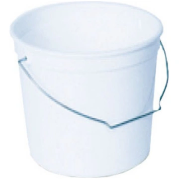 Paint Bucket, Solvent Resistant, White , 2-1/2 pt
