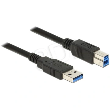 Cable USB 3.0 0.5m AM-BM black ( 85065 ) USB kabel