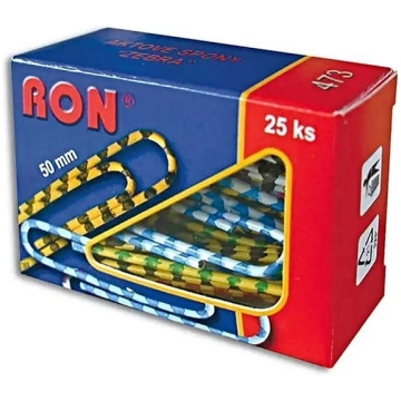 Staples Spinacze pocztowe zebra 50mm 25szt. 149114