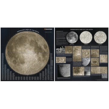 Celestron Moon Map | F_93704 | 050234937047