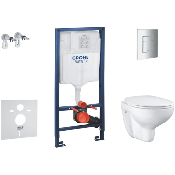 Grohe Solido - Priekšsienas instalācijas komplekts