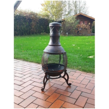 Čuguna āra kamīns ø 50 cm – Garden Pleasure