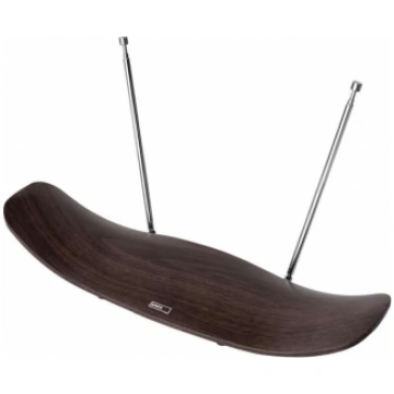 Iekštelpu antena CITY WOOD-C500, DVB-T2, DAB, FM, 