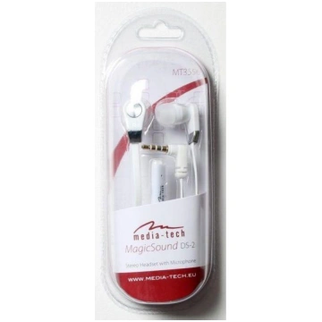 Media-Tech STEREO AUSTIŅAS AR MIKROFONU, MT3556W, 