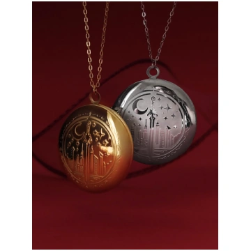 Crescent City Locket Necklace Gadget4entertainment