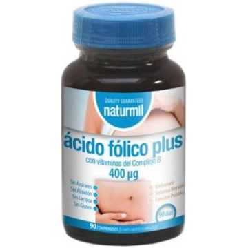 Folic Acid Plus 400 mg 90 Tablets Dietmed