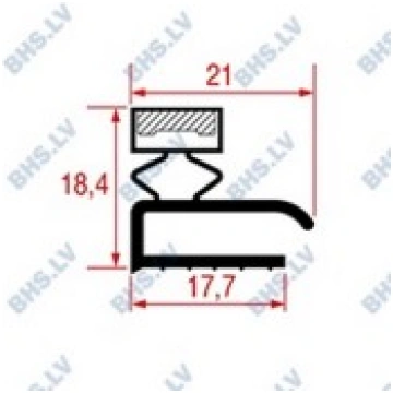 ANGLED MIDDLE-EDGED GASKET LF L3286221