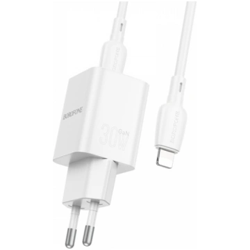 OEM Borofone Wall charger BN14 Royal - USB + Type 