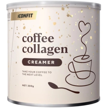 ICONFIT Collagen Coffee Creamer 300g, Vanilla spor