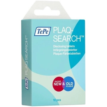 Aplikuma indikācijas tabletes Tepe Plaqsearch, 10 
