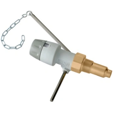 Vilkmes termostats ar ķēdi 3/4"", garais, CALEFFI