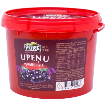 Upeņu ievārījums "Pūre" 900g