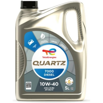 Motoreļļa 10W40 TOTAL QUARTZ 7000 DIESEL 5L
