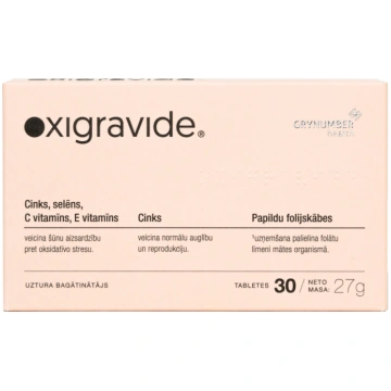 OXIGRAVIDE tabletes N30