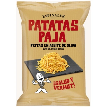 Olive oil potato sticks (patatas paja), from Barce