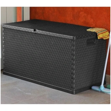 Storage Box in Polypropylene (PP) with Rattan Look