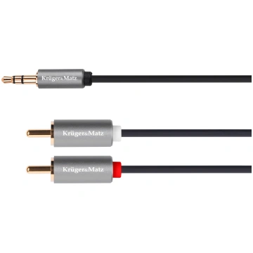 Kabel Krugeramp;Matz Jack 3.5mm - RCA (Cinch) x2 1