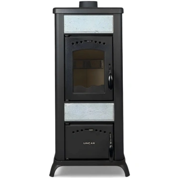 ALICE | Čuguna malkas krāsns - 6,6 kW - Ziepjakmen