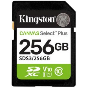 Kingston Technology 256GB SDXC Canvas Select Plus 