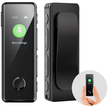 32 GB digitālais diktofon, KINPEE Mini audio ierak