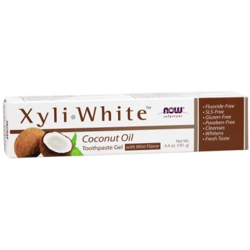 NOW Foods XyliWhite kokosriekstu eļļas zobu pastas