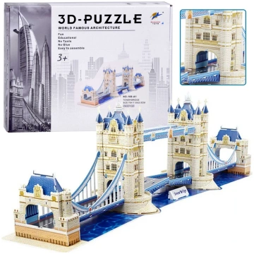 Tower Bridge 3D Puzzle 120 Pieces Spatial Puzzle L