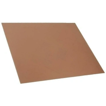 Laminate; aluminium; 1mm; L: 305mm; W: 255mm; Coat